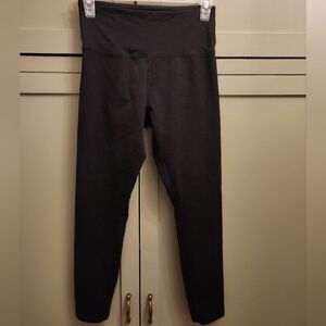 Three Dots Black High-Waisted Leggings